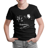 Başöğretmen Atatürk - Öğretmenler Günü Siyah Çocuk Tshirt