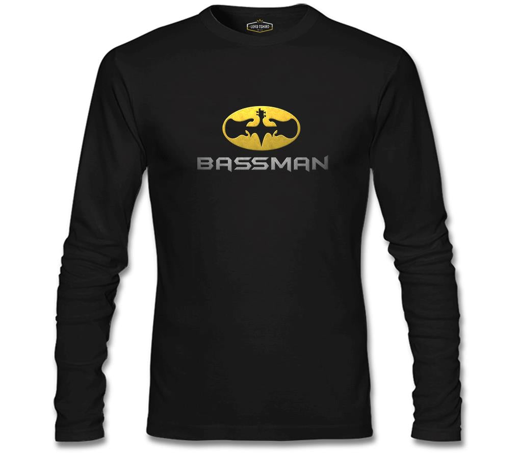 Bassman Siyah Erkek Sweatshirt