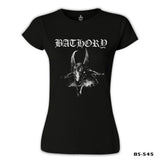 Bathory Siyah Kadın Tshirt