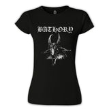 Bathory Siyah Kadın Tshirt