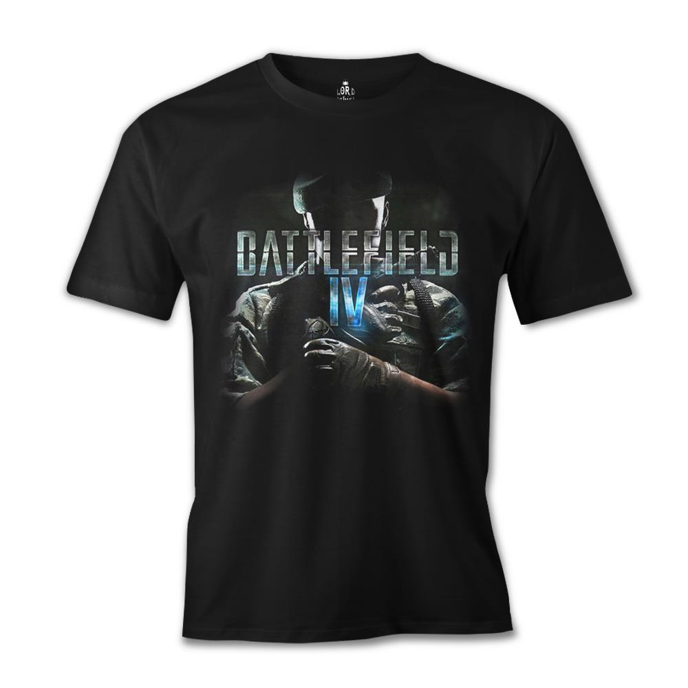 Battlefield 4 Black Men's Tshirt