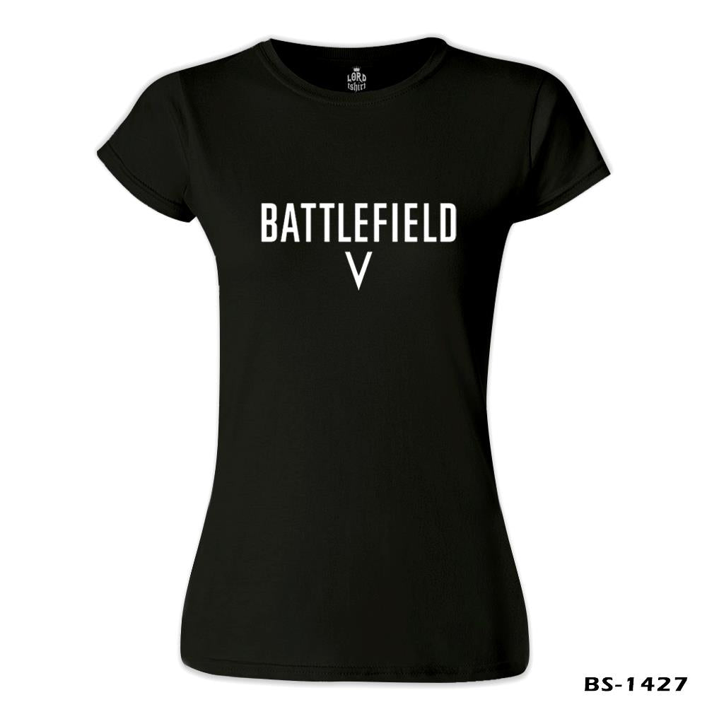 Battlefield 5 - Logo Black Women's Tshirt