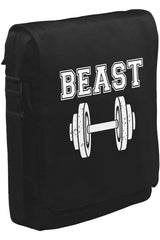 Beauty and the Beast - Beast Unisex Siyah Postacı Çanta