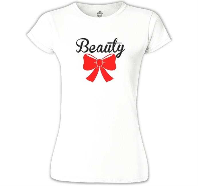 Beauty and the Beast - Beauty Beyaz Kadın Tshirt