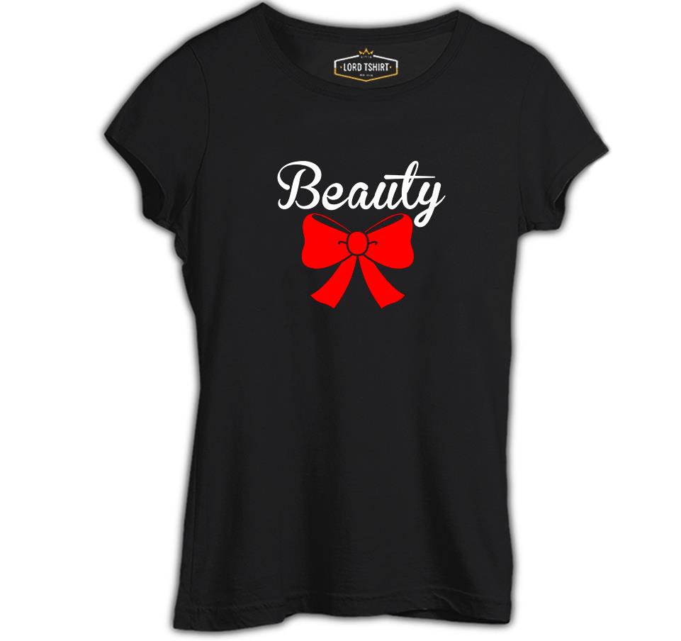 Beauty and the Beast - Beauty  Siyah Kadın Tshirt