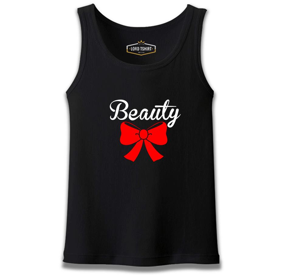 Beauty and the Beast - Beauty  Siyah Erkek Atlet