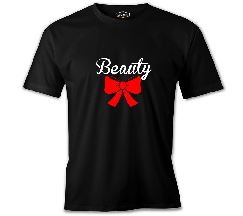 Beauty and the Beast - Beauty  Siyah Erkek Tshirt
