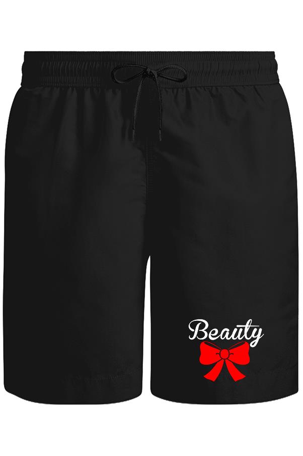 Beauty and the Beast - Beauty Unisex Black Shorts 