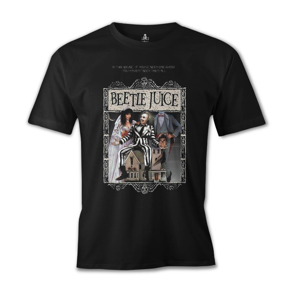 Beetle Juice Siyah Erkek Tshirt
