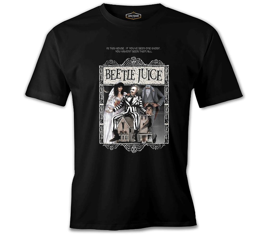 Beetle Juice Siyah Erkek Tshirt