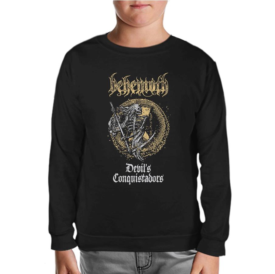 Behemoth - Devil's Conquistadors Black Kids Sweatshirt