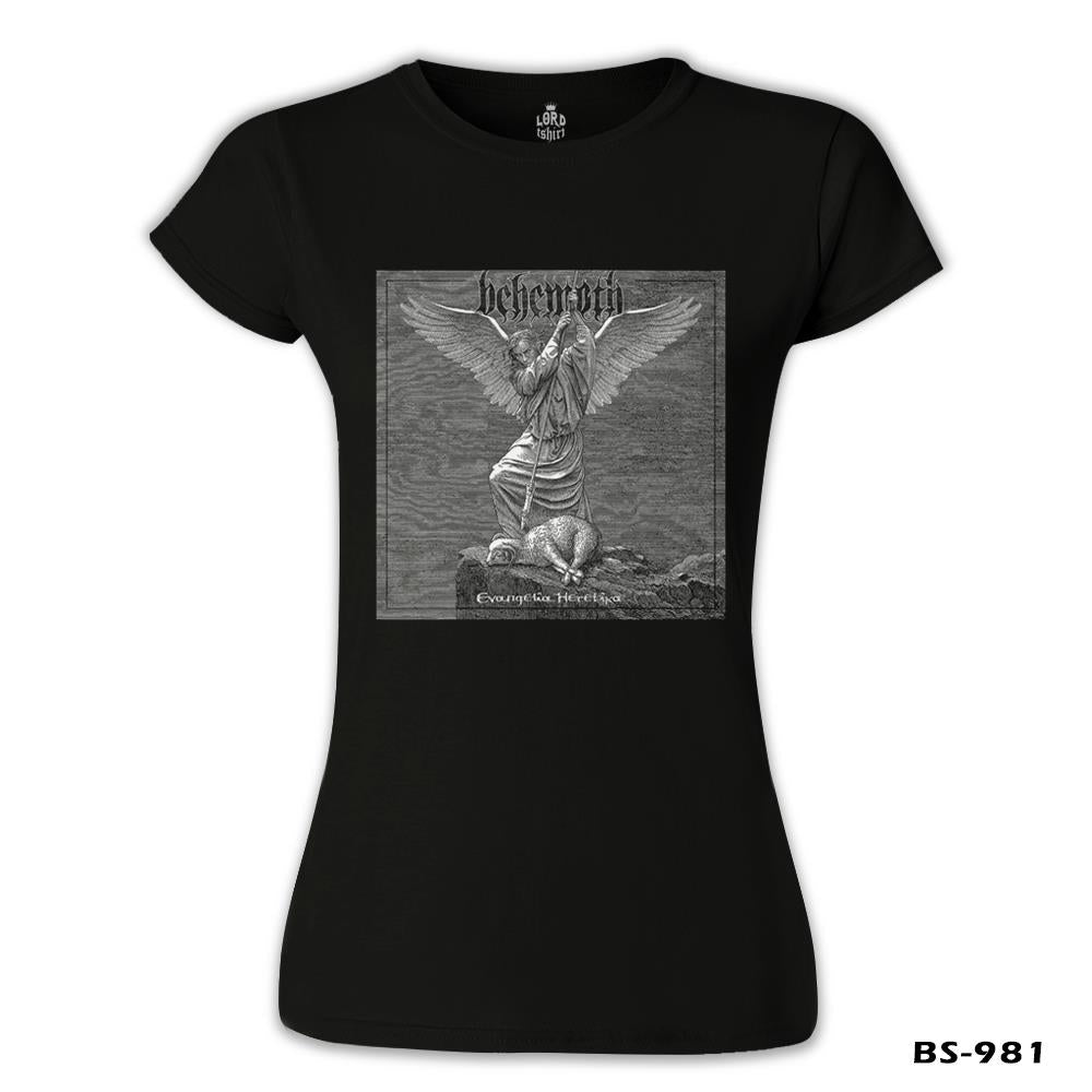 Behemoth - Evangelia Heretika Siyah Kadın Tshirt