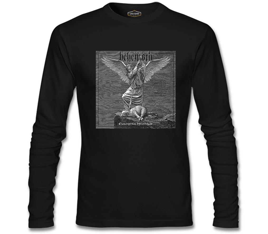 Behemoth - Evangelia Heretika Siyah Erkek Sweatshirt