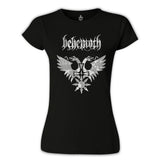 Behemoth - Logo Siyah Kadın Tshirt