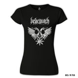 Behemoth - Logo Siyah Kadın Tshirt