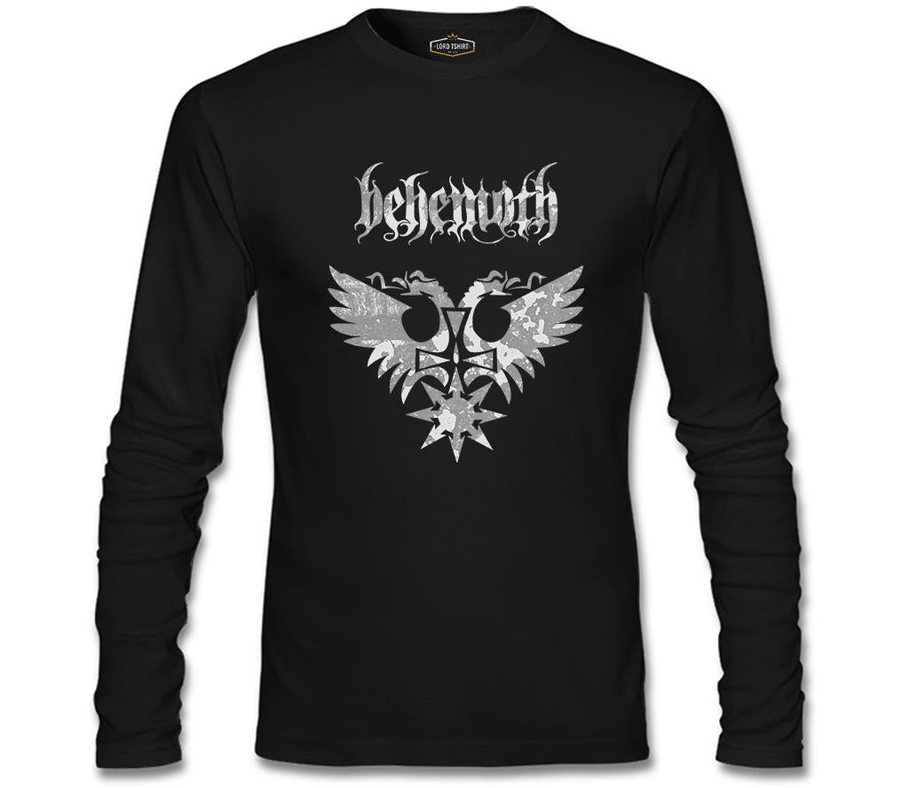 Behemoth - Logo Siyah Erkek Sweatshirt