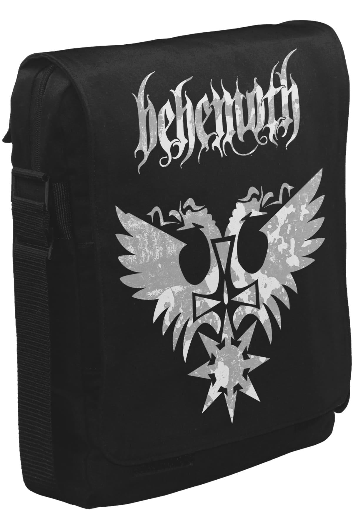 Behemoth - Logo Unisex Siyah Postacı Çanta