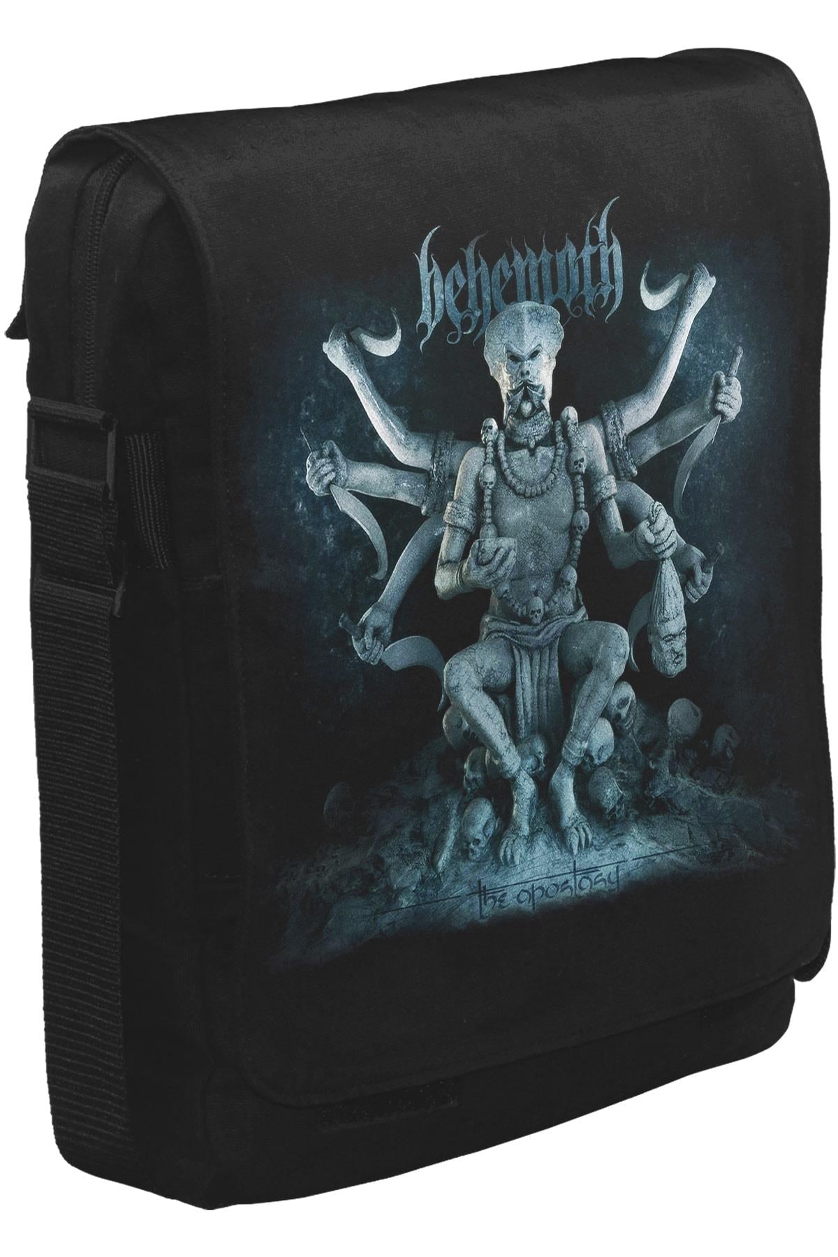 Behemoth Unisex Siyah Postacı Çanta