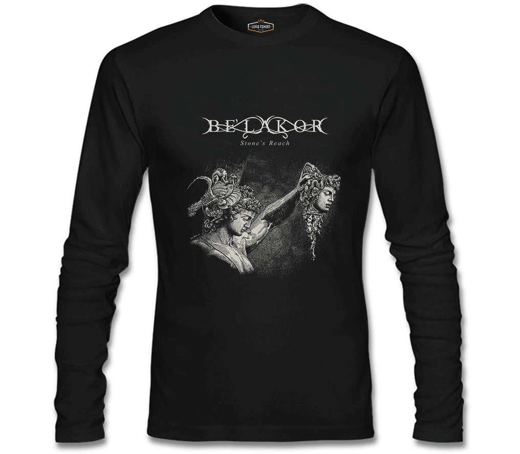 BeLakor - Stones Reach Siyah Erkek Sweatshirt