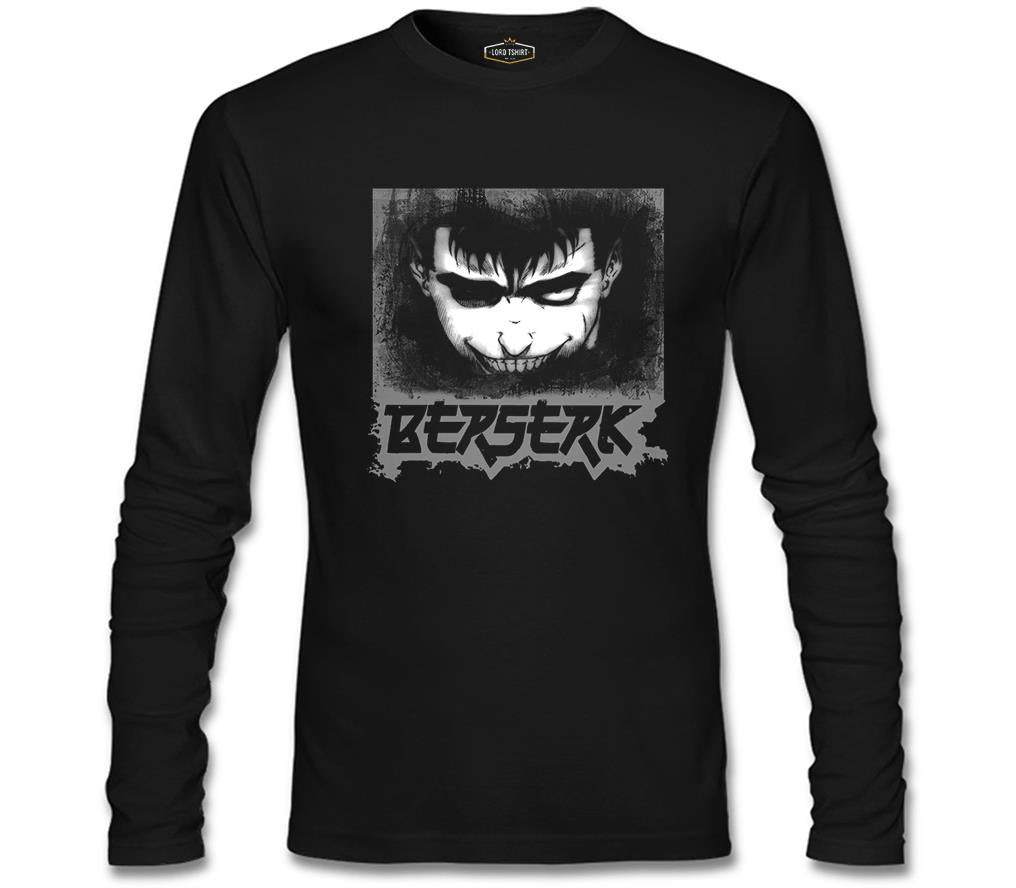 Berserk - Gatsu Siyah Erkek Sweatshirt