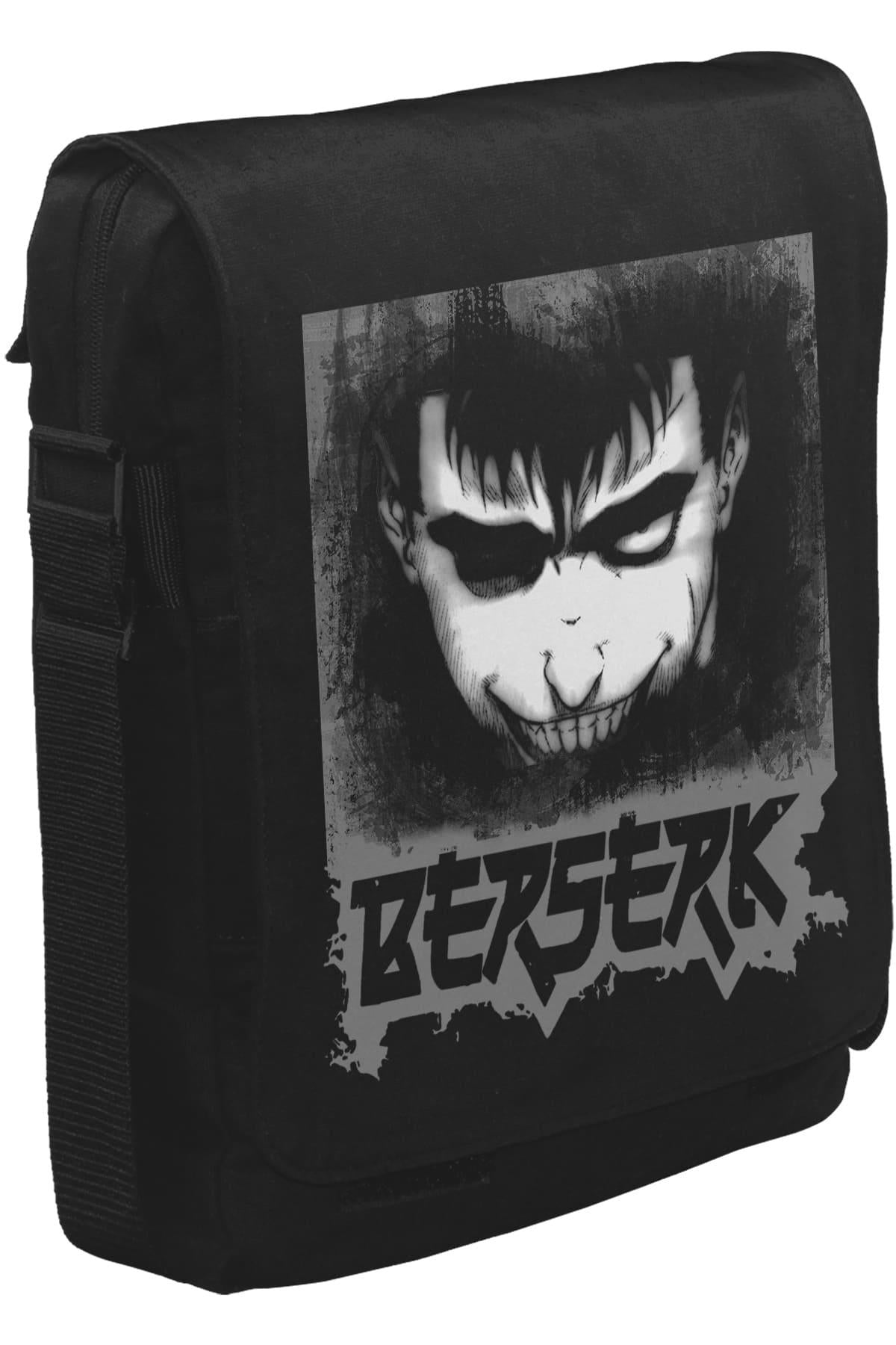 Berserk - Gatsu Unisex Siyah Postacı Çanta