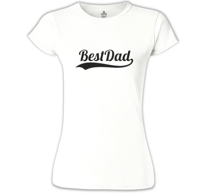 Best Dad White Women's Tshirt