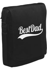 Best Dad  Unisex Siyah Postacı Çanta