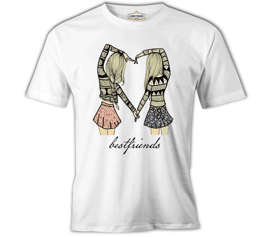 Best Friends - F1 White Men's Tshirt 