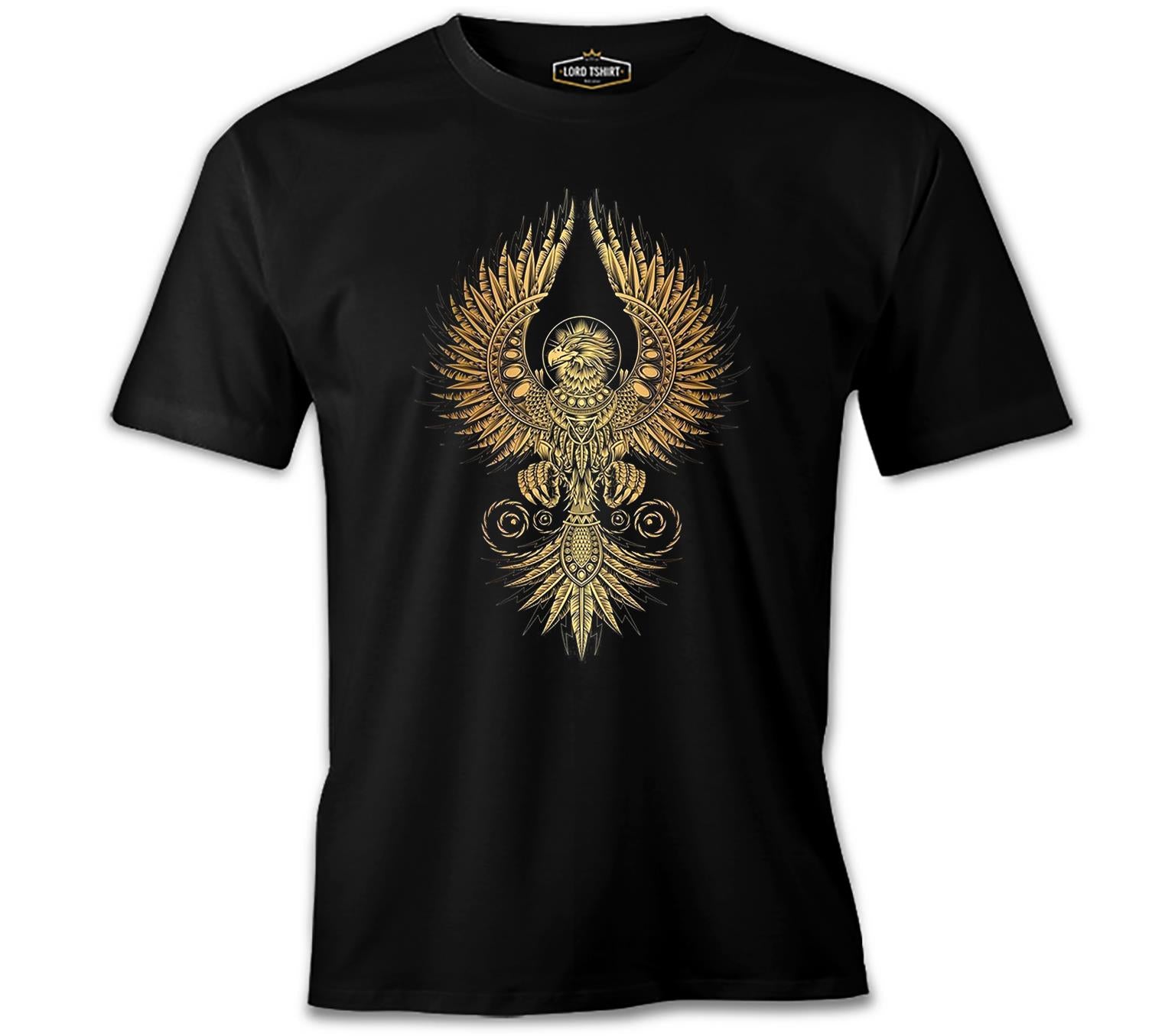 Best in Gold - Kartal Tattoo Siyah Erkek Tshirt