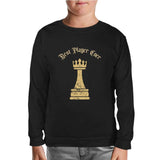 Best Player Ever of the Chess Black Kids Sweatshirt