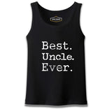 Best Uncle Ever Black Men's Undershirt