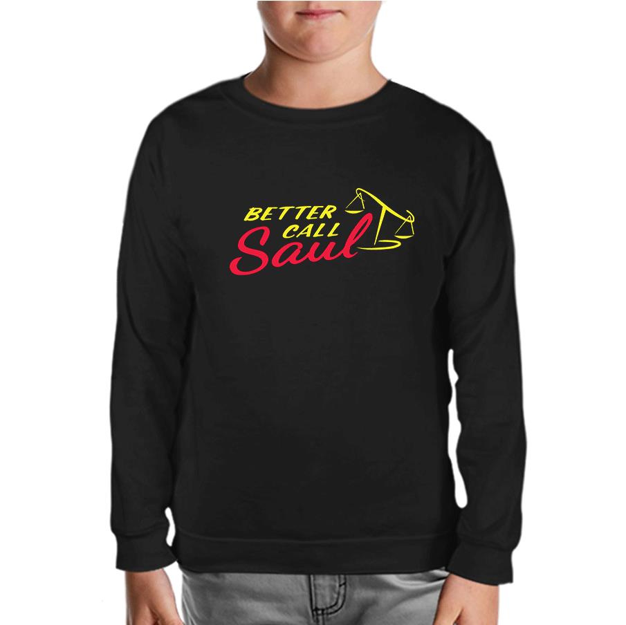 Better Call Saul Black Kids Sweatshirt