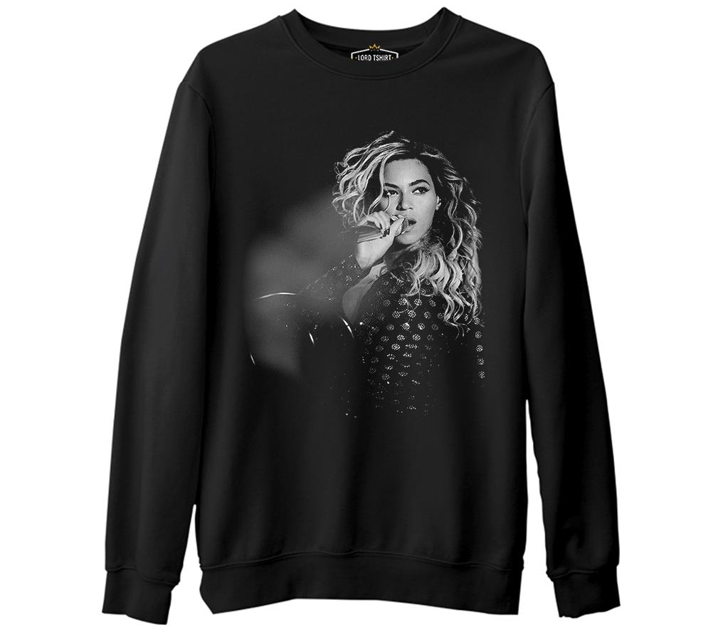 Beyonce - Dream  Siyah Erkek Kalın Sweatshirt
