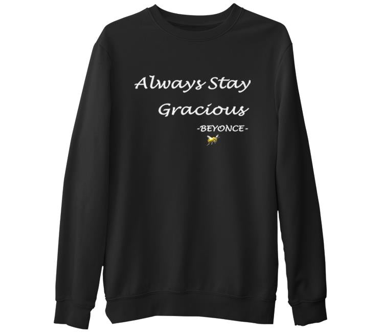 Beyonce - Gracious Black Men's Thick Sweatshirt