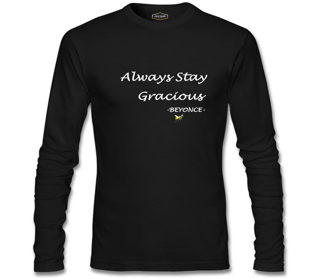 Beyonce - Gracious Siyah Erkek Sweatshirt