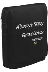 Beyonce - Gracious Unisex Siyah Postacı Çanta