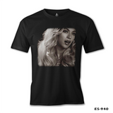 Beyonce - Star Siyah Erkek Tshirt