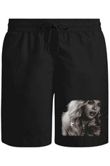 Beyonce - Star Unisex Siyah Şort