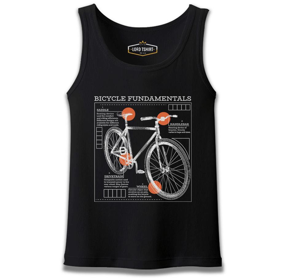 Bicycle Fundamentals Siyah Erkek Atlet