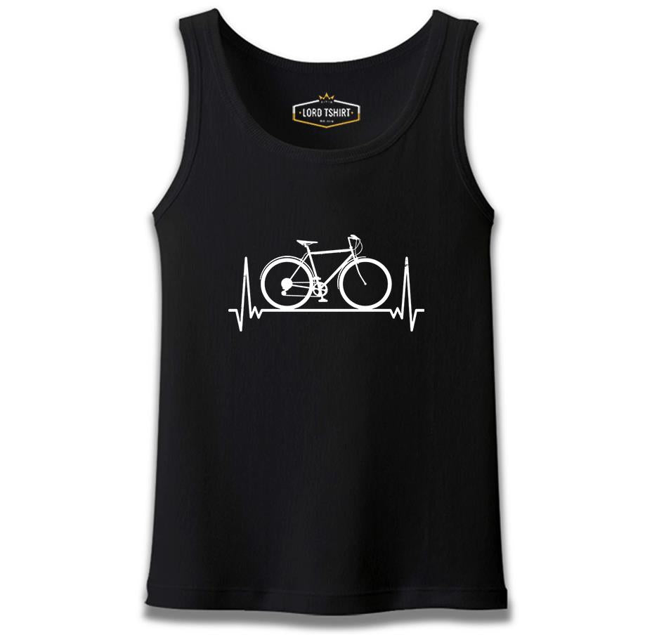 Bicycle on the Heartline Siyah Erkek Atlet
