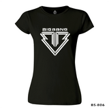 Big Bang Logo Siyah Kadın Tshirt