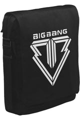 Big Bang - Logo Unisex Siyah Postacı Çanta