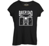 Biker Dad Black Women's Tshirt