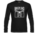 Biker Dad Black Men's Sweatshirt