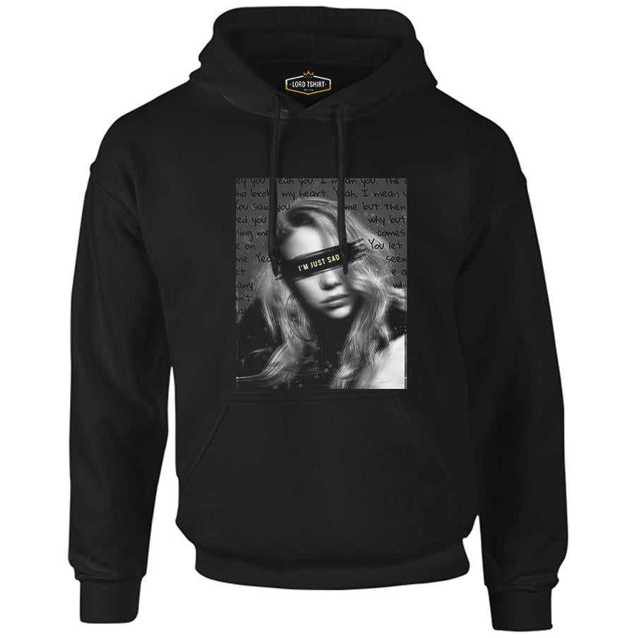 Billie Eilish - I'm just Sad Siyah Erkek Fermuarsız Kapşonlu