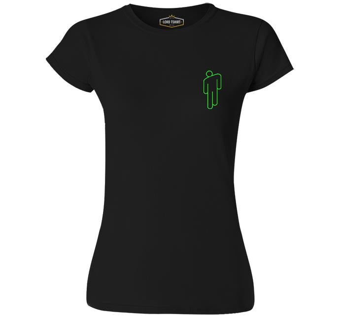 Billie Eilish - Blohsh Logo Black Women's Tshirt