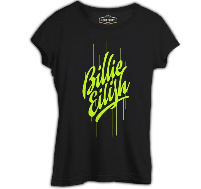 Billie Eilish - Paint Black Women's Tshirt