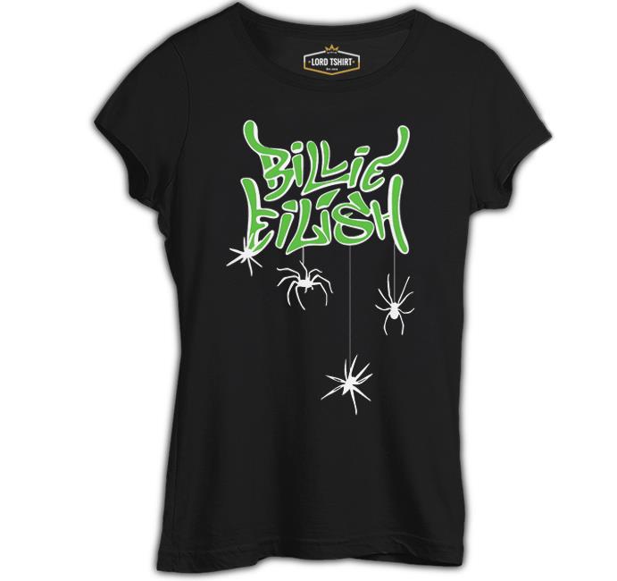 Billie Eilish - Spider Black Women's Tshirt