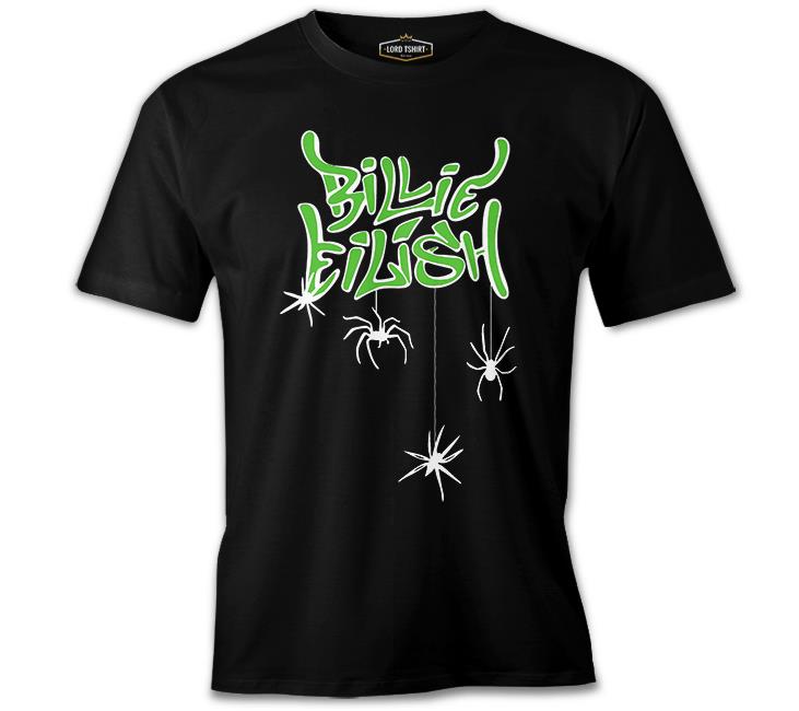 Billie Eilish - Spider Black Men's Tshirt