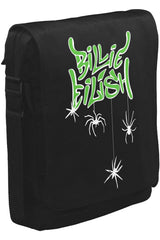 Billie Eilish - Spider Unisex Siyah Postacı Çanta